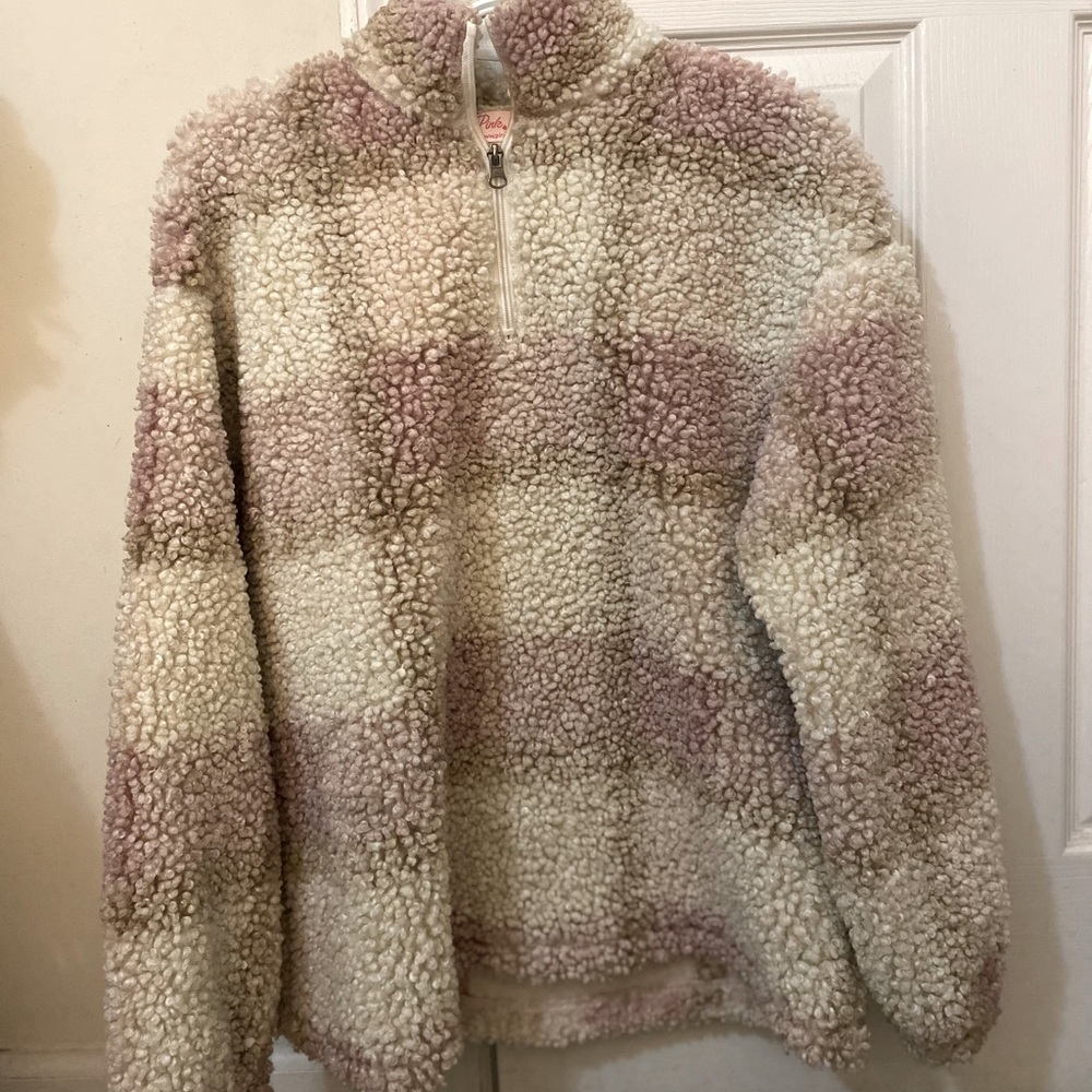 Pink Lily Sherpa